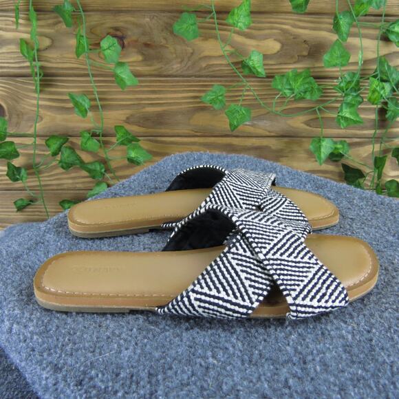 Old Navy Women's Slide Multicolor Synthetic Sz 8 Medium Gently‎ Used 2025 - Picture 3 of 6